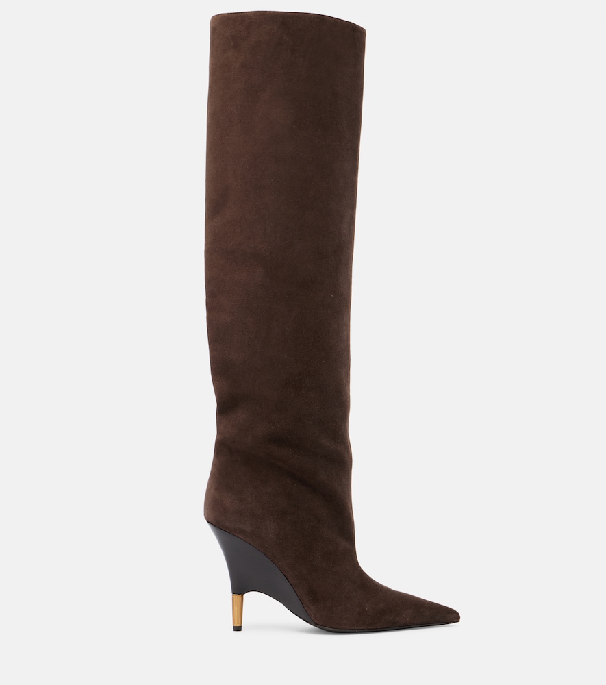 Bella 100 Suede Knee-High Boots