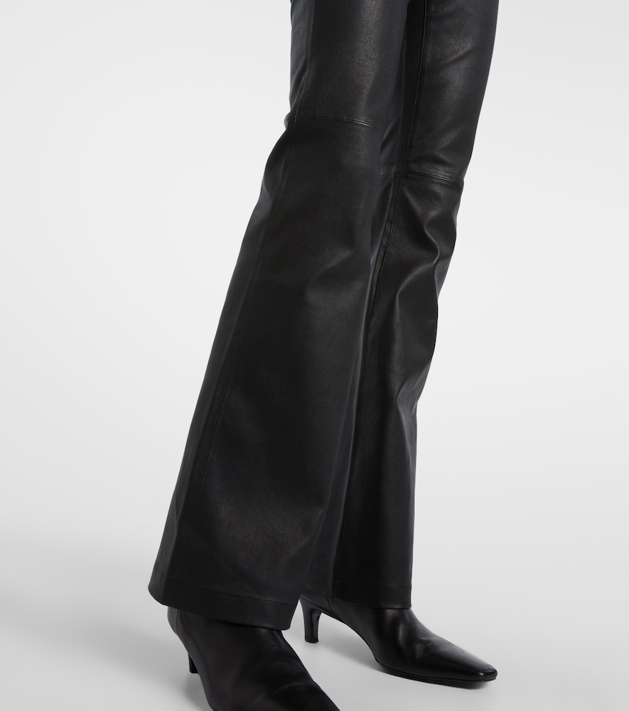  Ag Jeans Ag Jeans Sophie Leather Bootcut Pants 