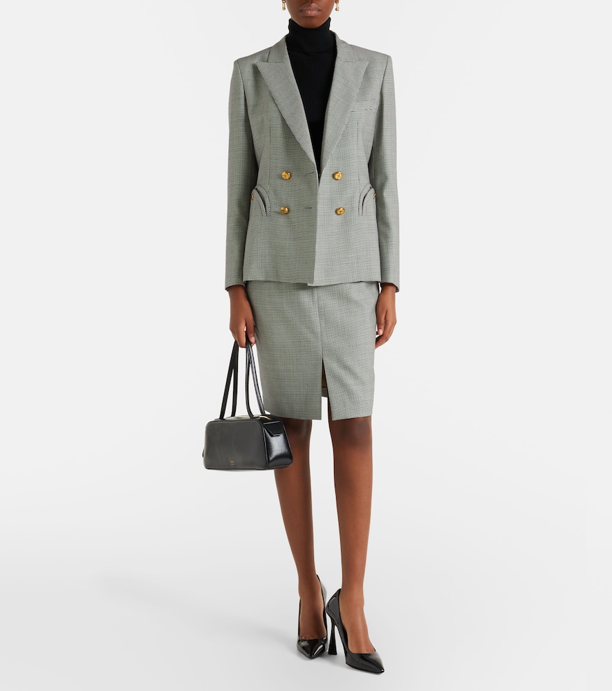  Blaze Milano Blazã© Milano Popeye Virgin Wool Pencil Skirt 
