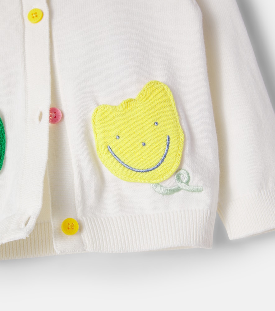  Stella Mccartney Kids Stella Mccartney Kids Baby Cardigan Aus Baumwolle 