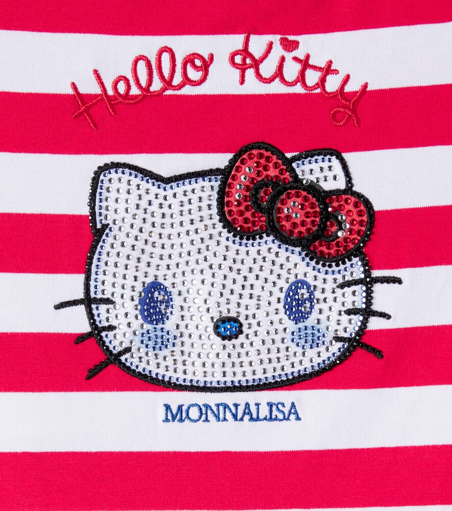  Monnalisa Monnalisa X Hello Kitty T-shirt Aus Einem Baumwollgemisch 