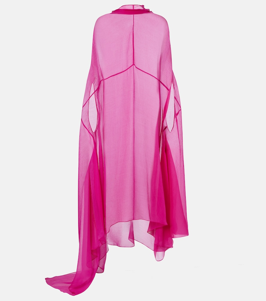 Dries Van Noten Women's Pink Silk Gown UK Size 12 - Mytheresa