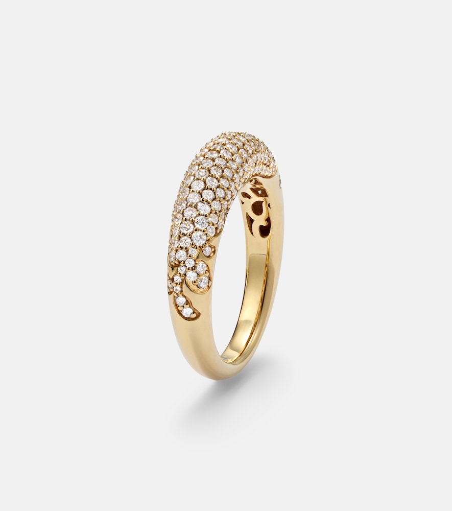  Engelbert Engelbert New York 66 Medium 18kt Gold Ring With Diamonds 