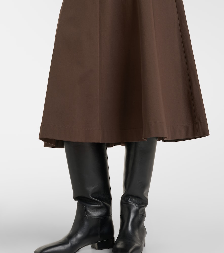  Vince Vince Midirock Aus Baumwoll-twill 