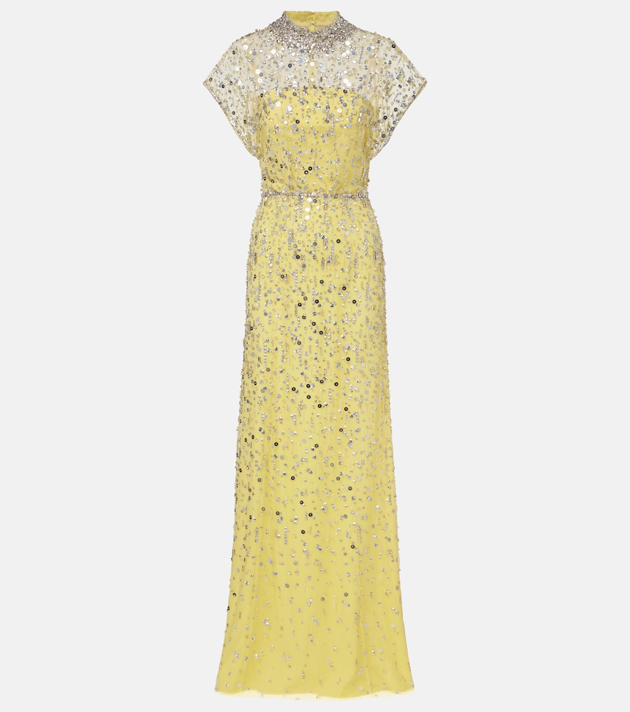 Jenny Packham Crystal Drop beaded gown