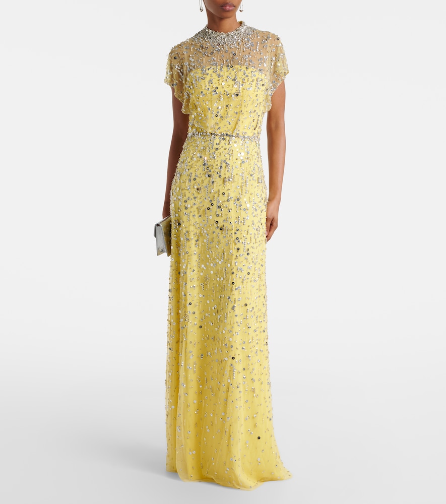  Jenny Packham Jenny Packham Robe Crystal Drop 