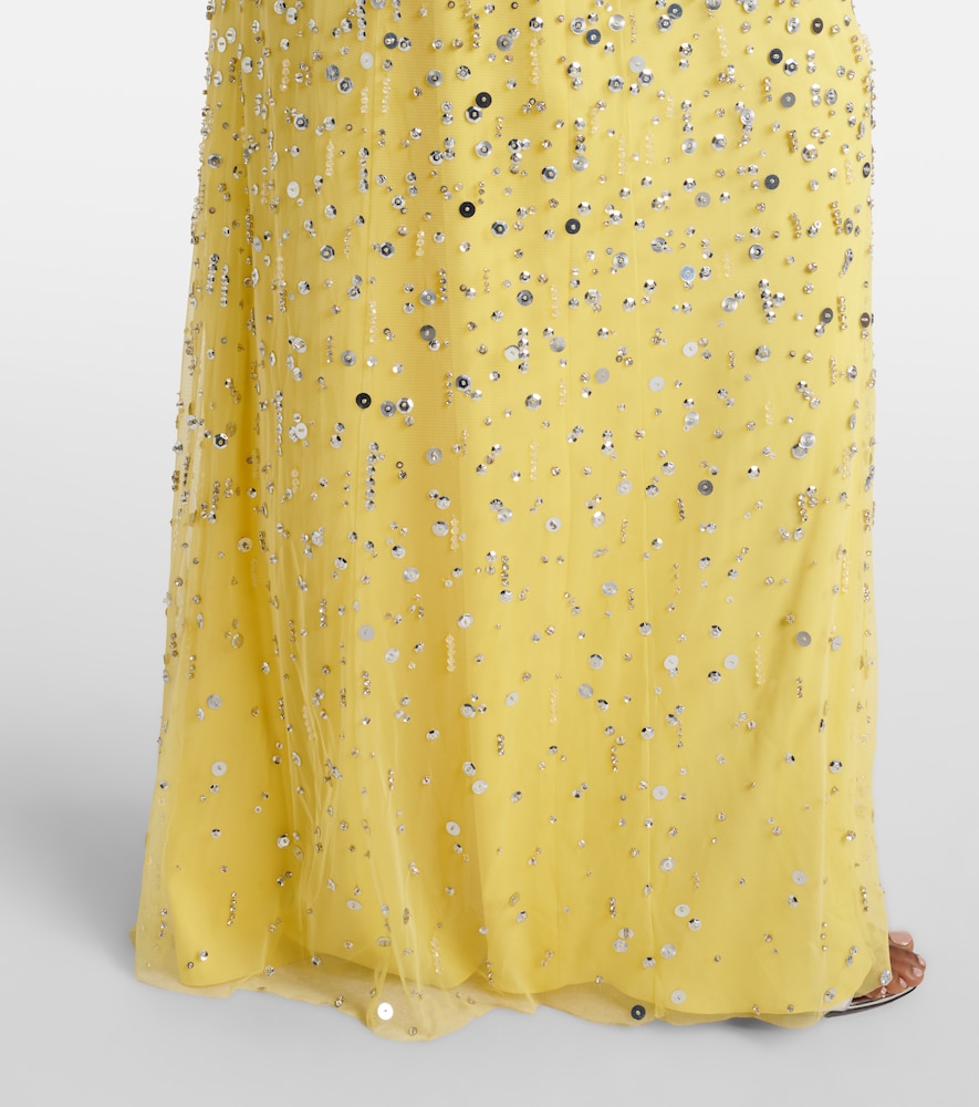  Jenny Packham Jenny Packham Robe Crystal Drop 