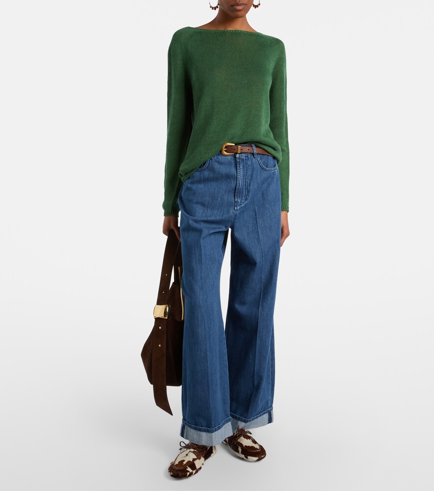  's Max Mara 's Max Mara Pullover Giolino Aus Leinen 