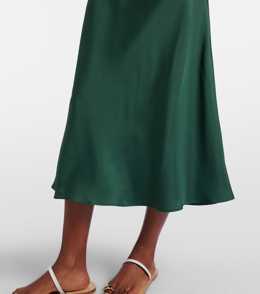  Asceno Asceno Slipdress Lille Aus Seiden-twill 