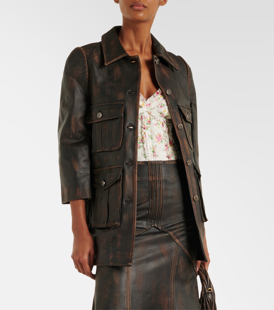 Shushu/Tong Floral bodysuit