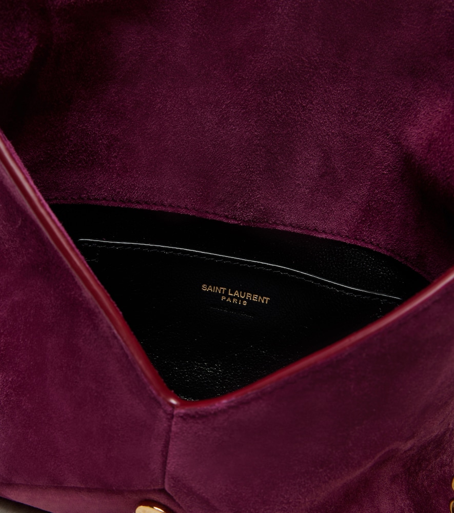  Saint Laurent Saint Laurent Schultertasche Cassandre Small Aus Veloursleder 