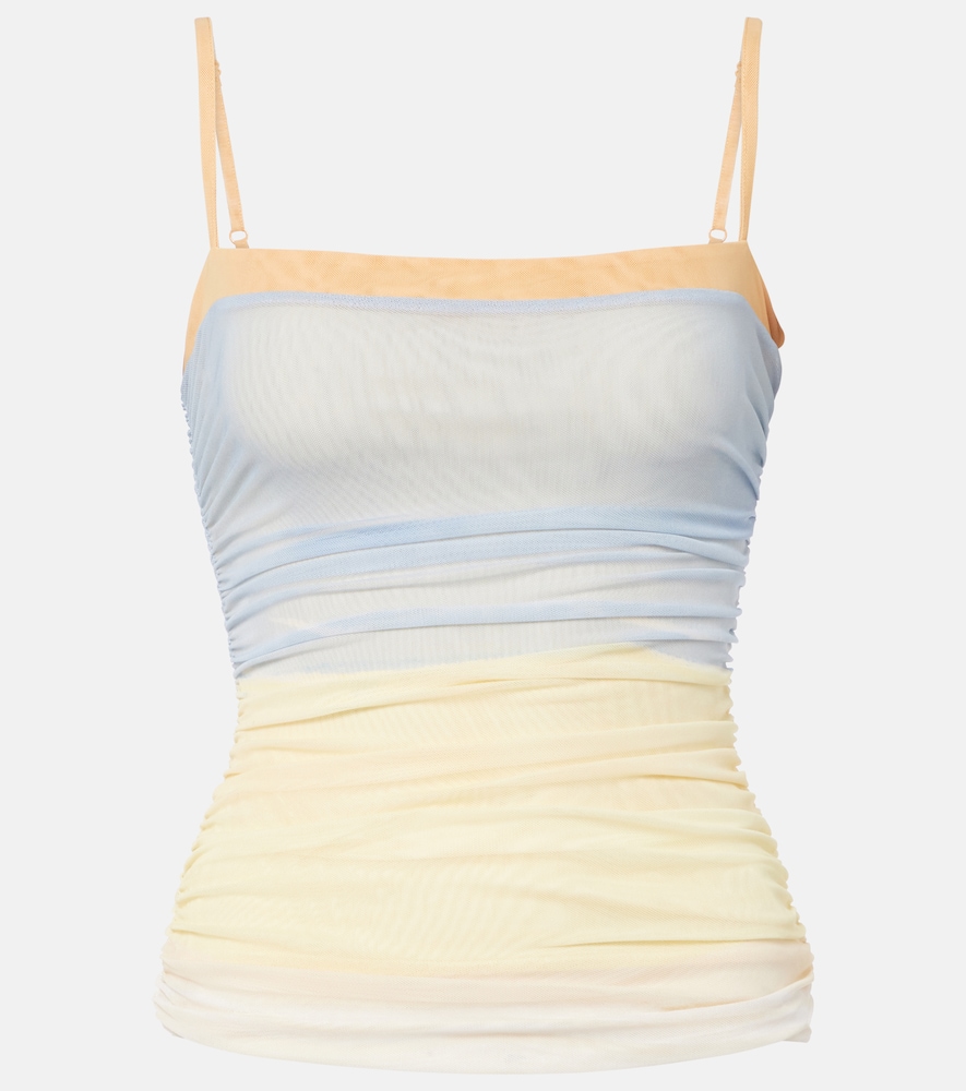 SIR Printed mesh top