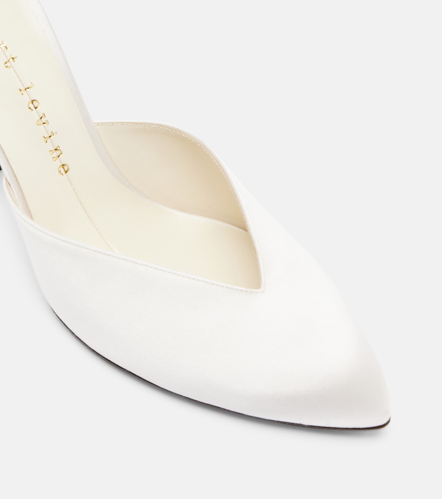  Herbert Levine Herbert Levine Mules Sitting Pretty Aus Satin 