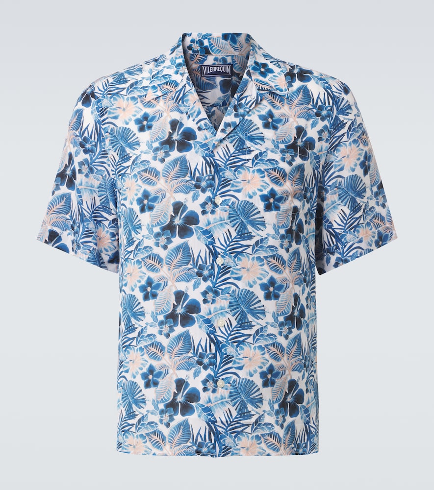 Vilebrequin Chemise de bowling fleurs 220 €