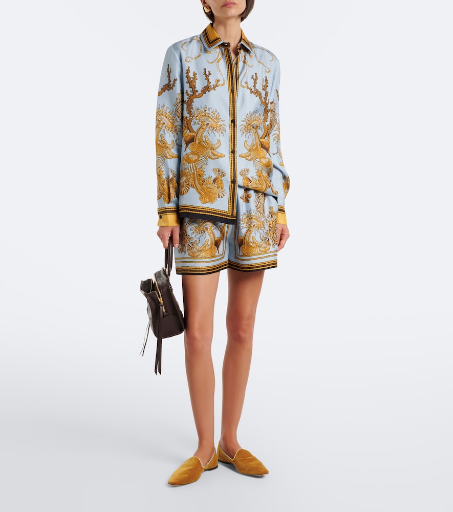 La DoubleJ Boy printed silk satin shirt | Thumbnail 3 La DoubleJ Boy printed silk satin shirt | Thumbnail 3