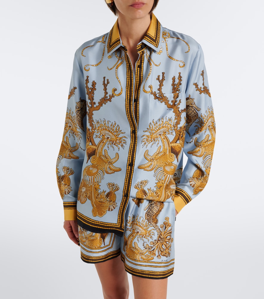 La DoubleJ Boy printed silk satin shirt | Thumbnail 5 La DoubleJ Boy printed silk satin shirt | Thumbnail 5
