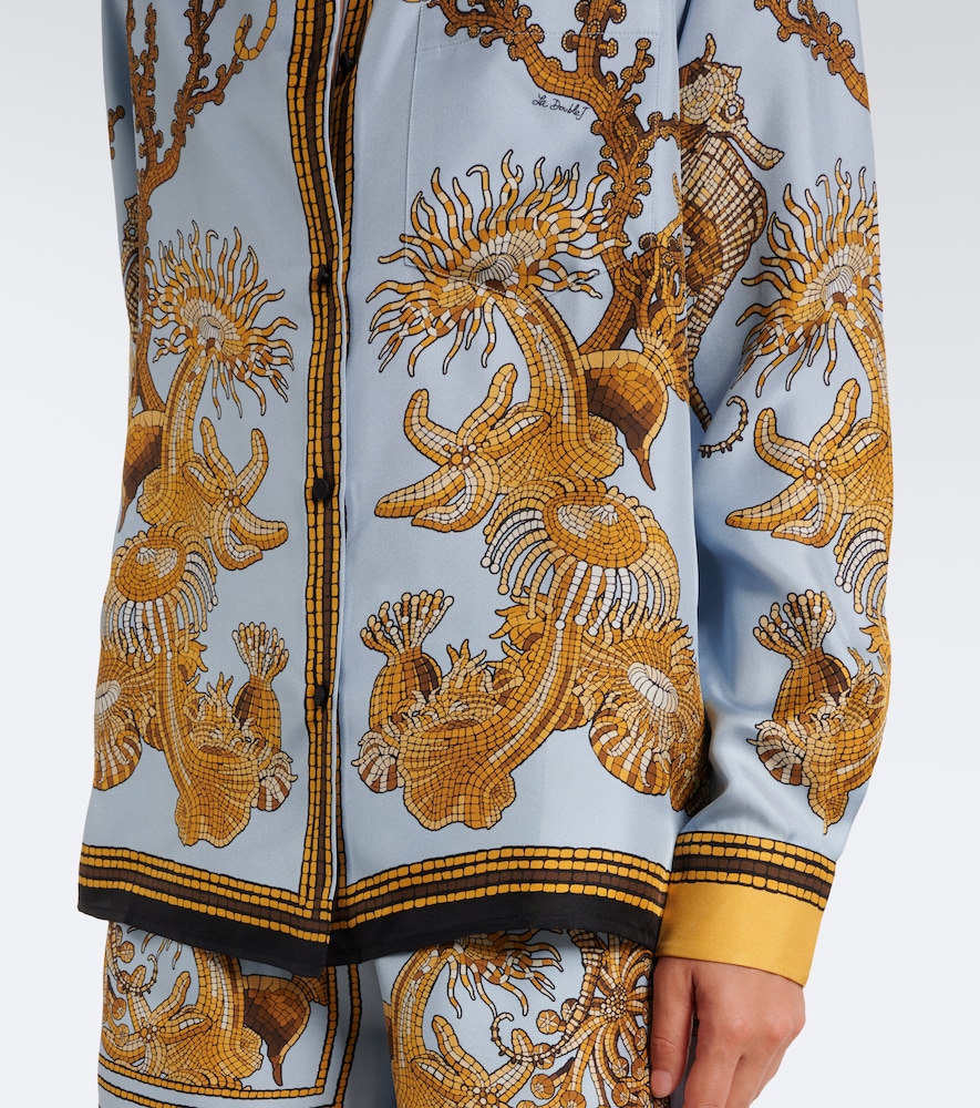 La DoubleJ Boy printed silk satin shirt | Thumbnail 2 La DoubleJ Boy printed silk satin shirt | Thumbnail 2