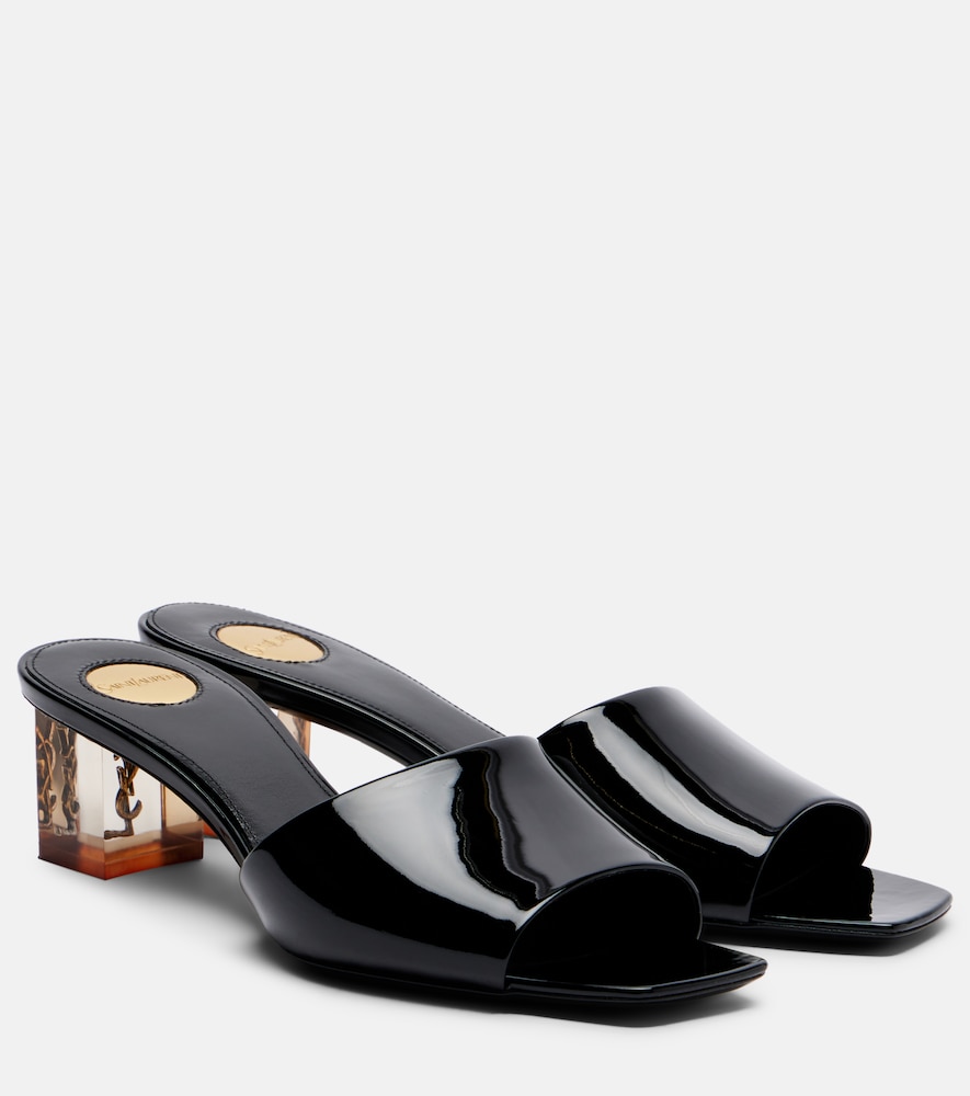 Pantoletten Sip aus Lackleder