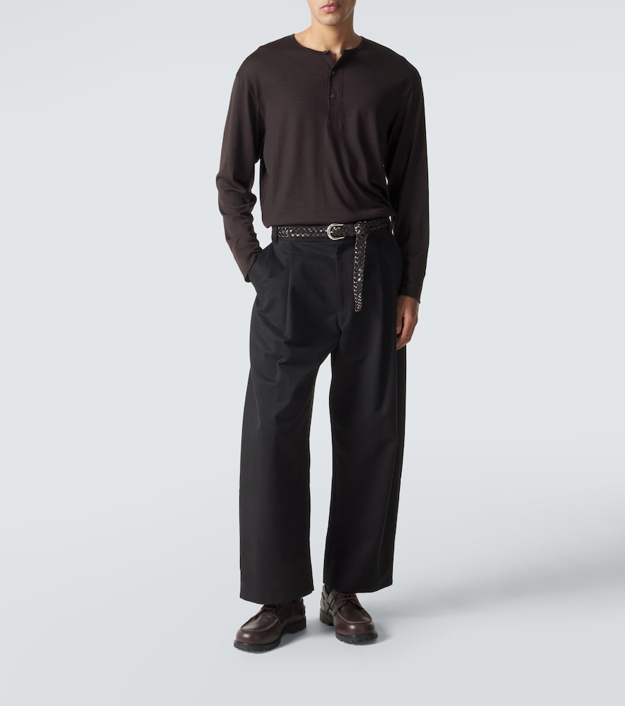 Kuyto Wool Henley Shirt