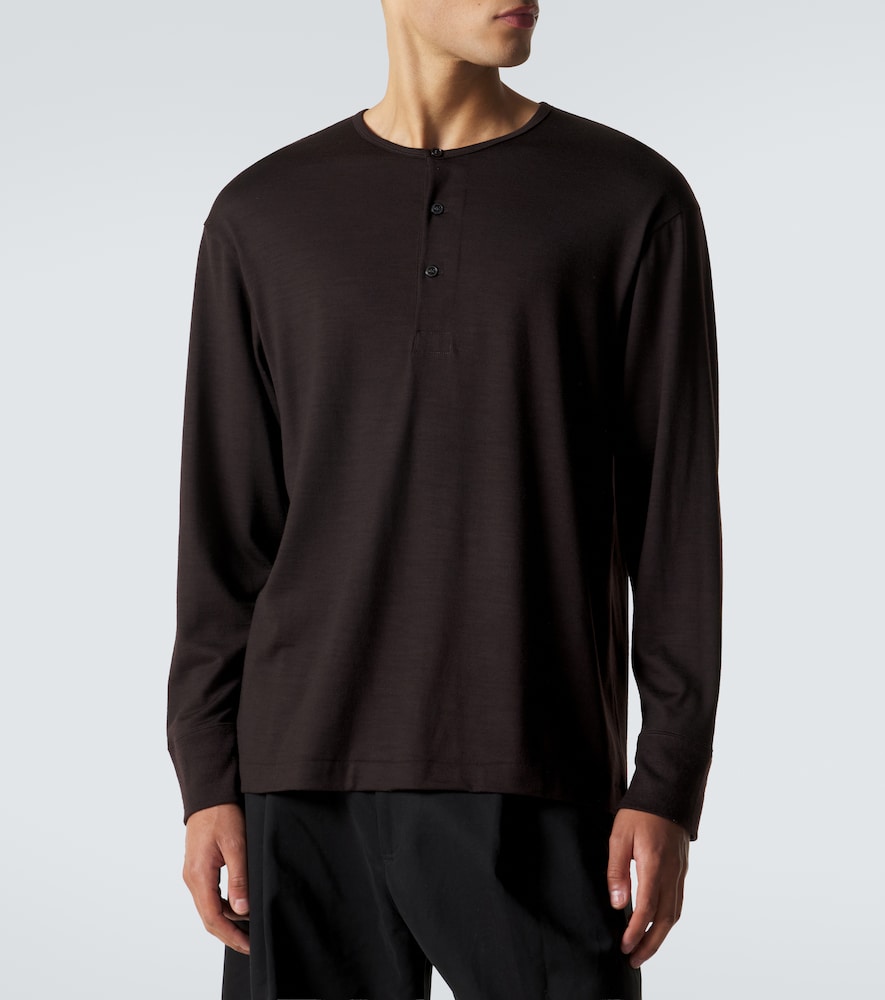 Kuyto Wool Henley Shirt