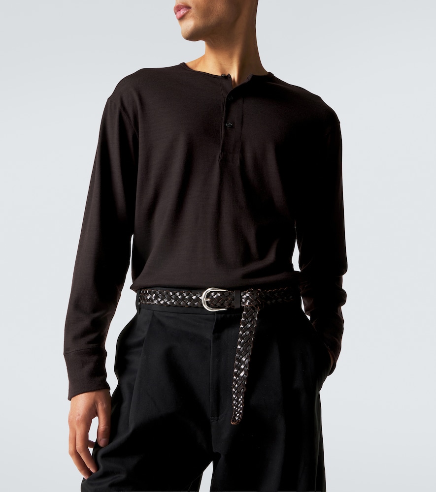 Kuyto Wool Henley Shirt