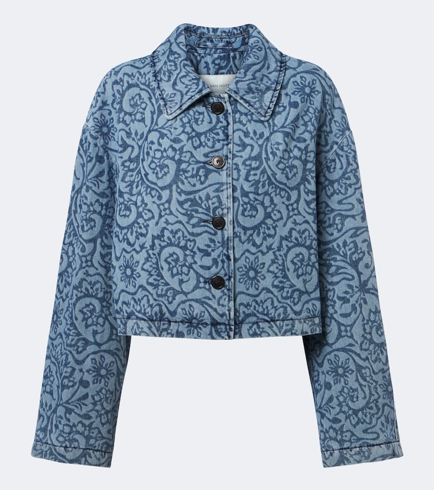 Floral Denim Jacket
