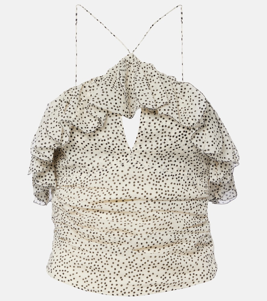 Top Djimia in misto cotone