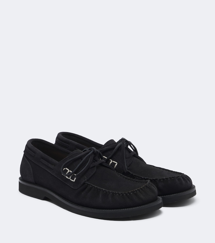 Mocassini in suede