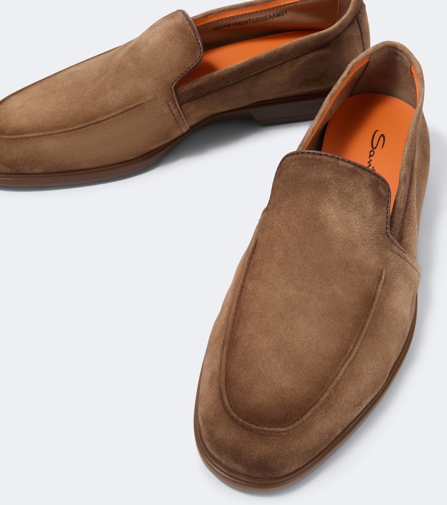 Suede Loafers