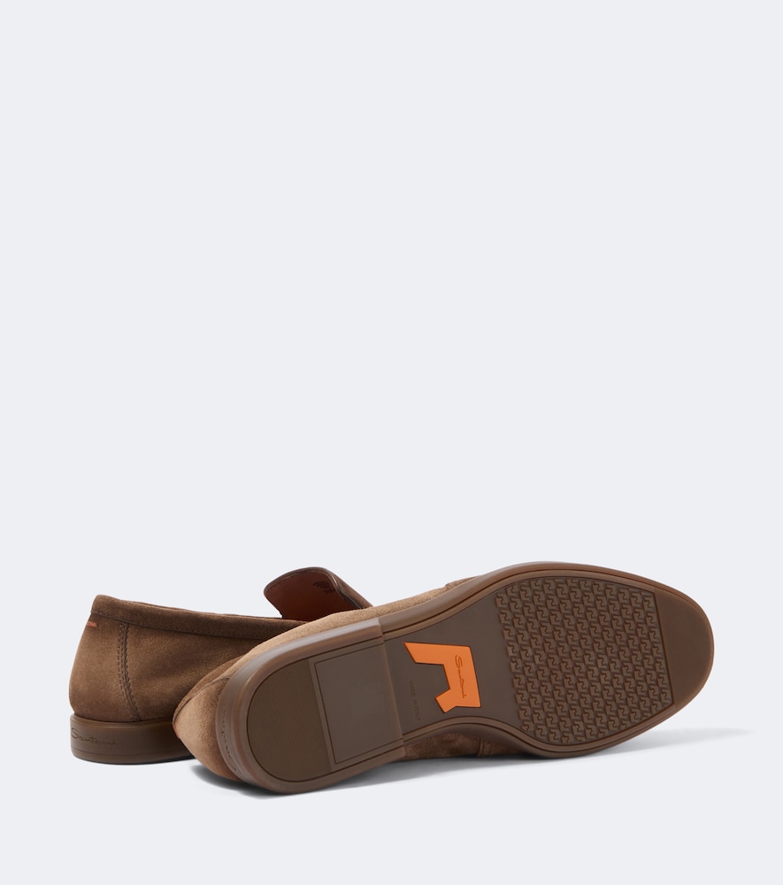 Suede Loafers