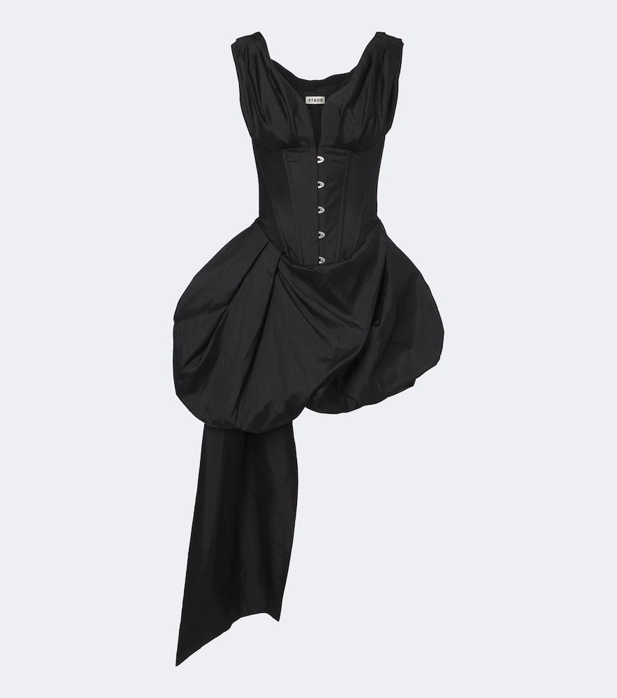Abito Fabianne in seta a corsetto