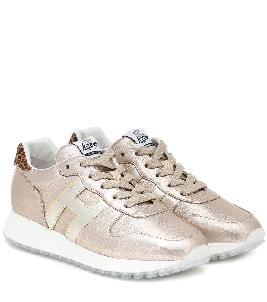 Click to view more detailed imagery on our partner's website Hogan H383 Metallic Sneakers