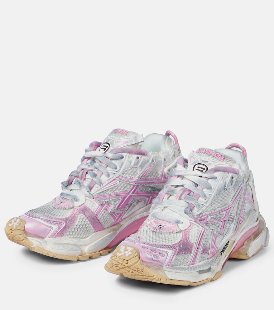 Balenciaga Runner mesh-trimmed nylon sneakers
