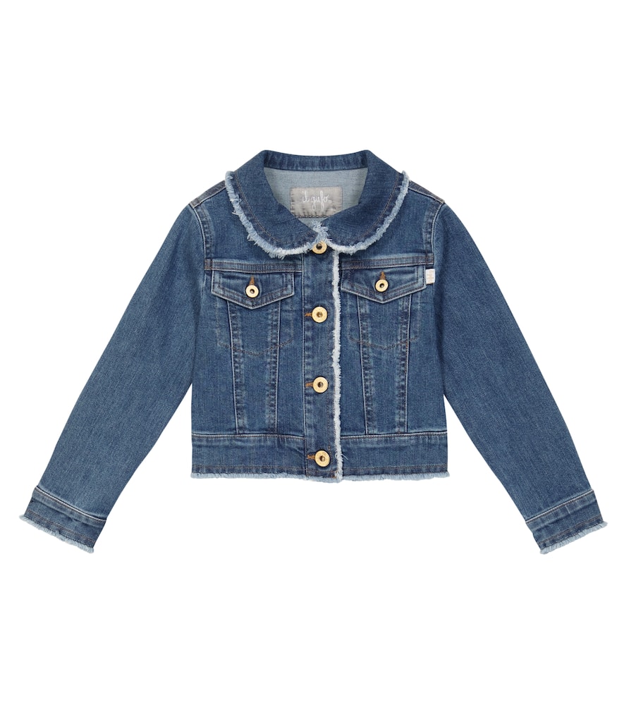 Il Gufo Frayed denim jacket