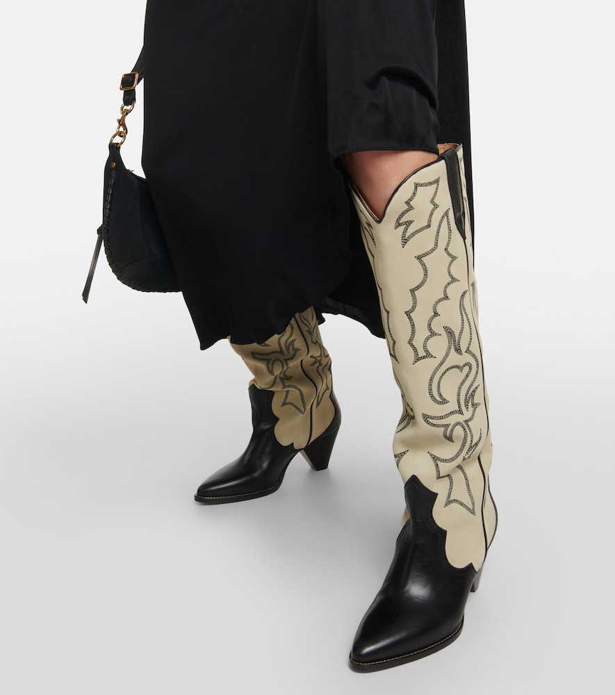 Leila Leather And Cowboy Boots