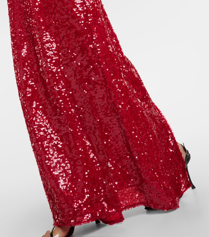  Erdem Erdem Maxikleid Mit Pailletten 