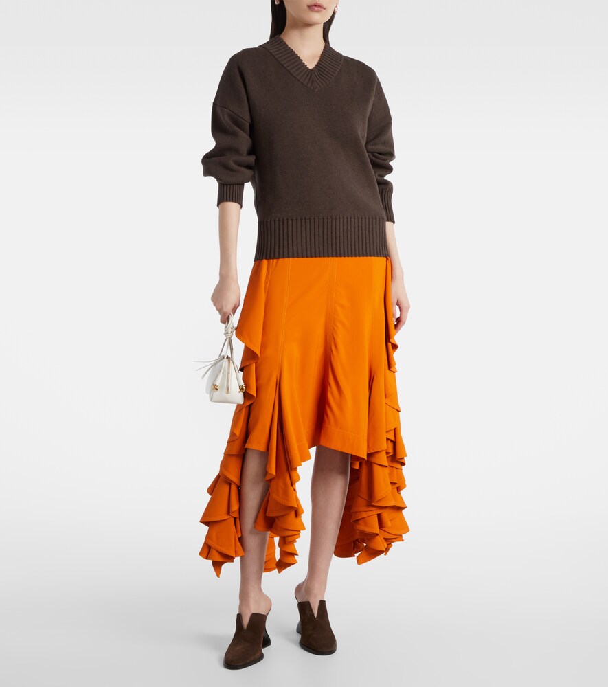  Bottega Veneta Bottega Veneta Pullover Aus Einem Baumwollgemisch 