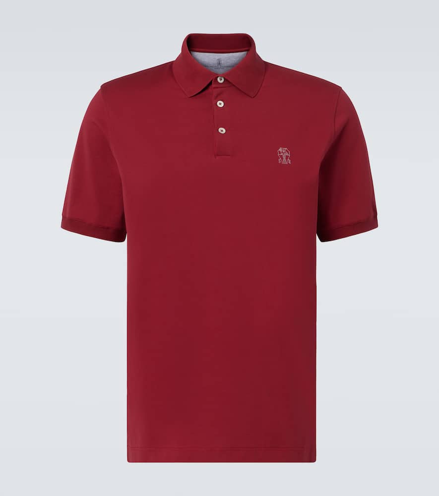 Cotton polo shirt