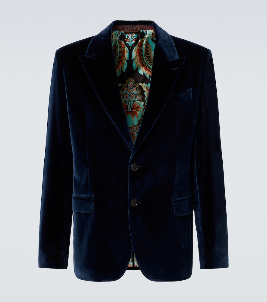 Etro Blazer en velours de coton 1140 €
