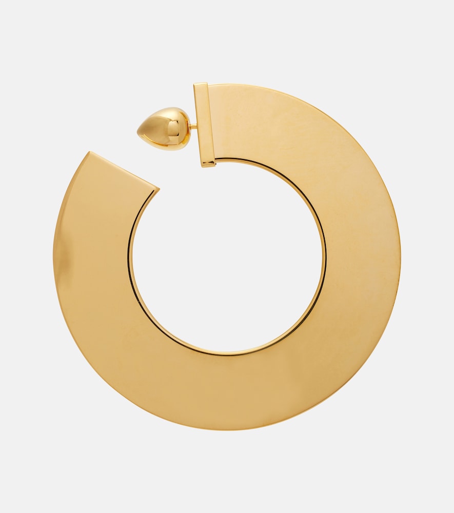  Alaia Alaã¯a Medium Hoop Earrings 