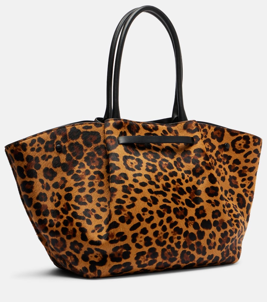 Demellier Tote Bag New York Aus Kalbshaar In Brown