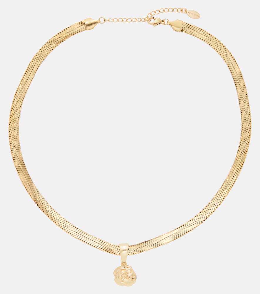 Embellished pendant necklace