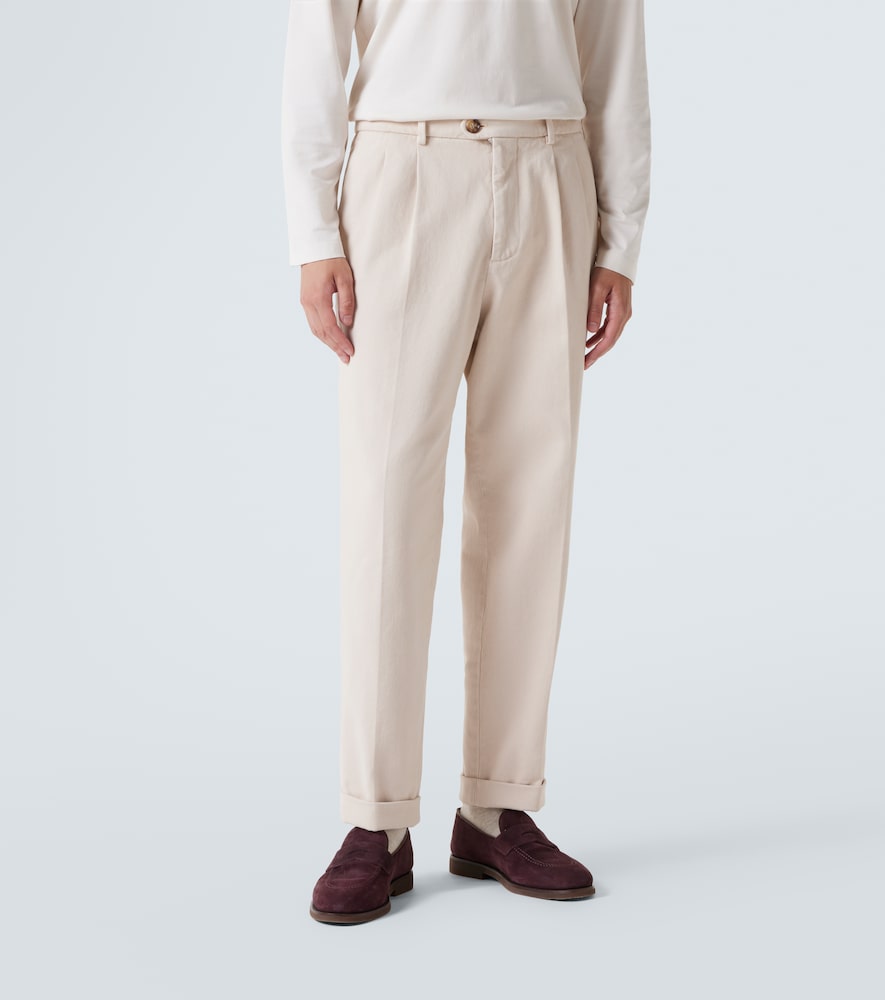  Brunello Cucinelli Brunello Cucinelli Chinohose Aus Baumwolle 