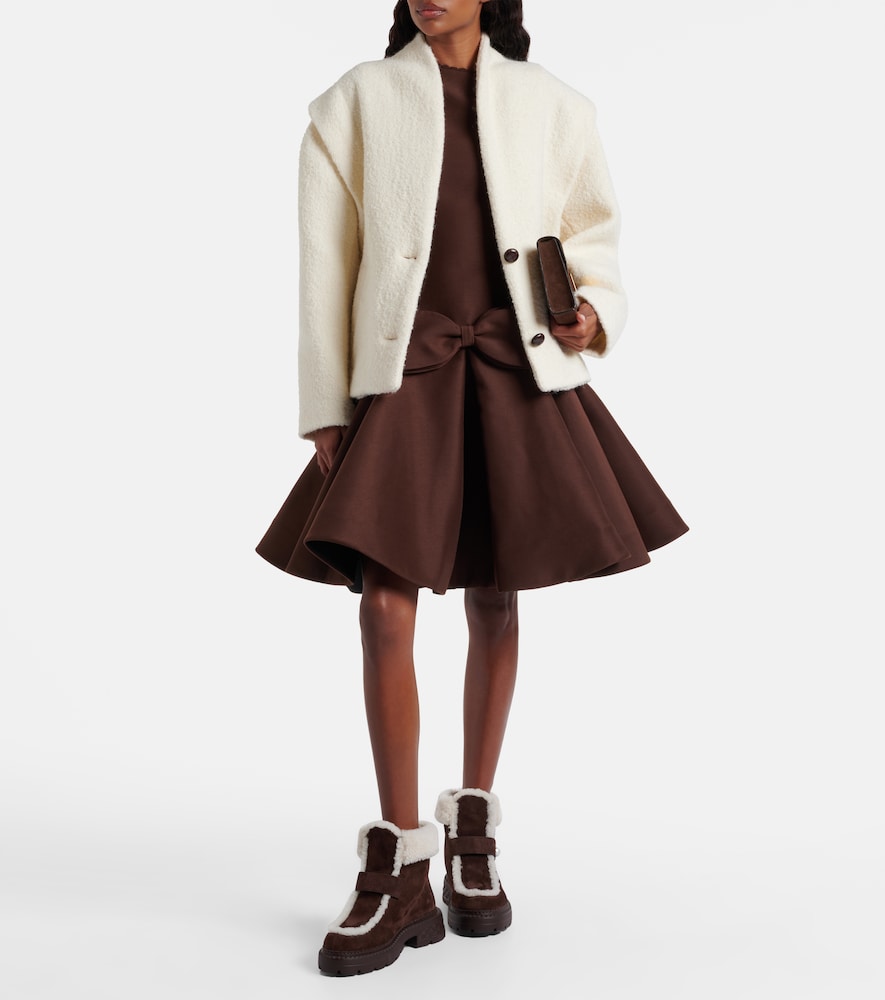 Shea Suede And Shearling Ankle Boots