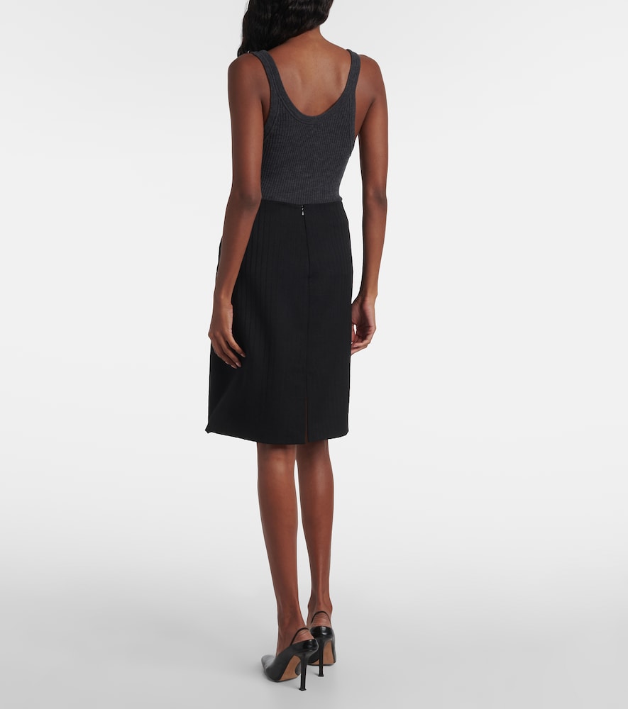  Calvin Klein Collection Calvin Klein Collection Minirock Aus Wolle 