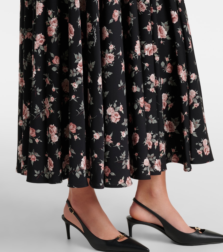  Dolce&gabbana Dolce&gabbana Maxirock Aus Charmeuse 