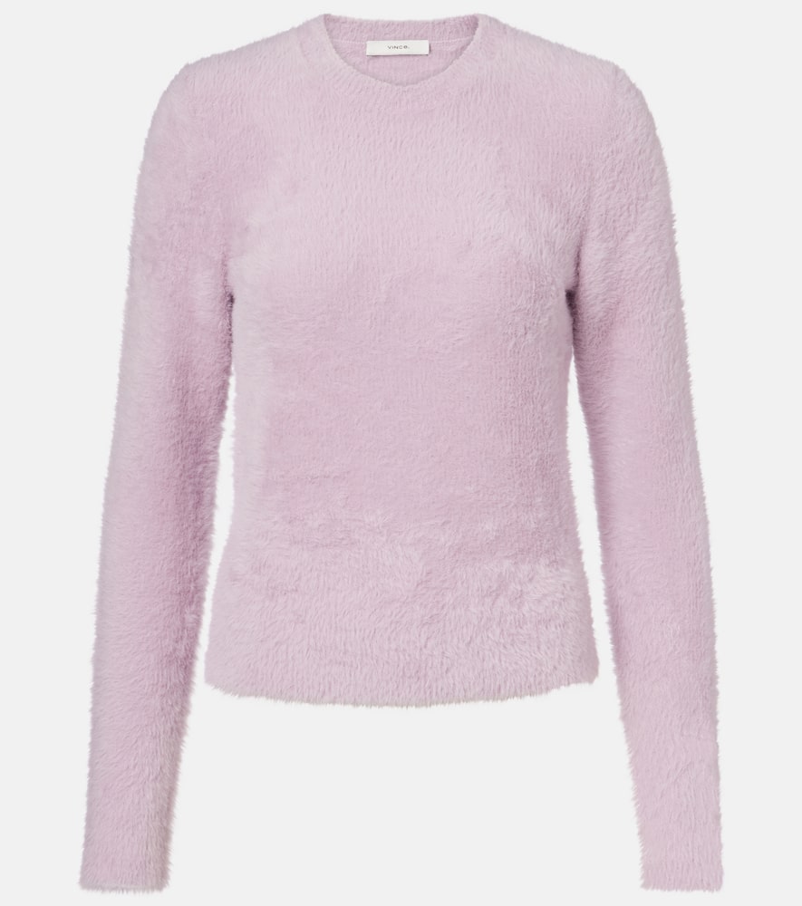 Vince Crewneck Sweater In Pink