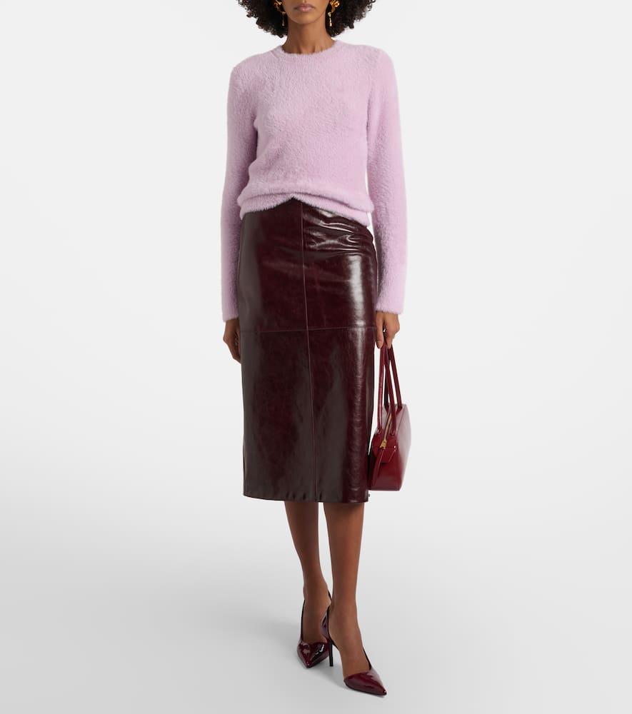 Vince Crewneck Sweater In Pink