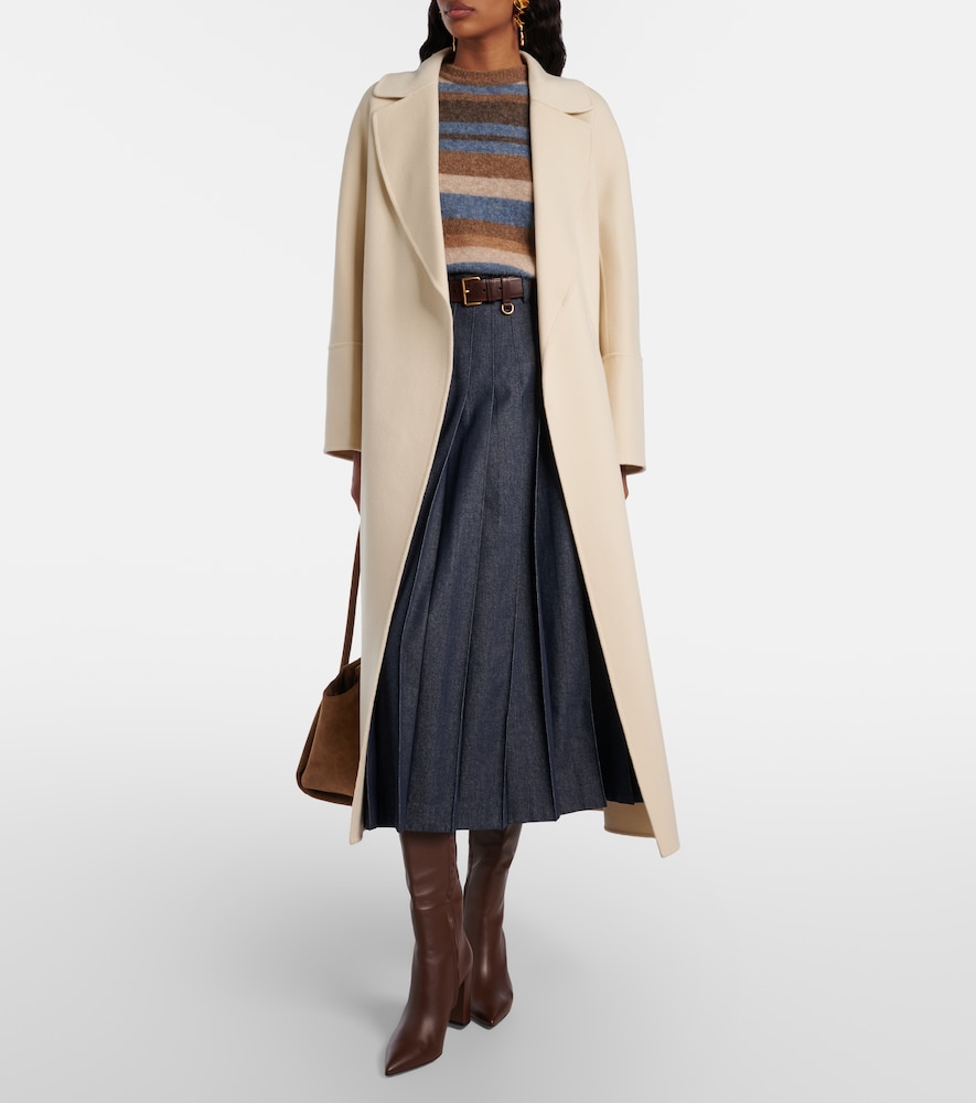 'S Max Mara Elisa virgin wool wrap coat