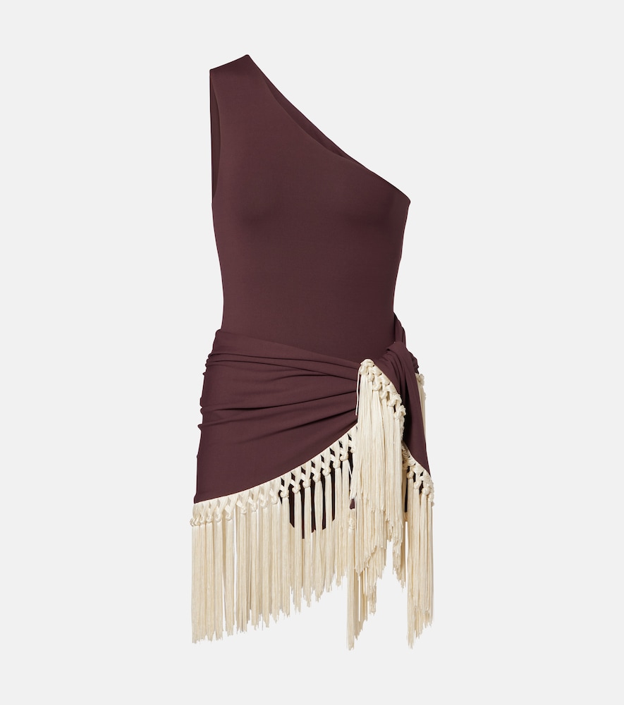 Taller Marmo Yacare swimsuit and beach cover-up set